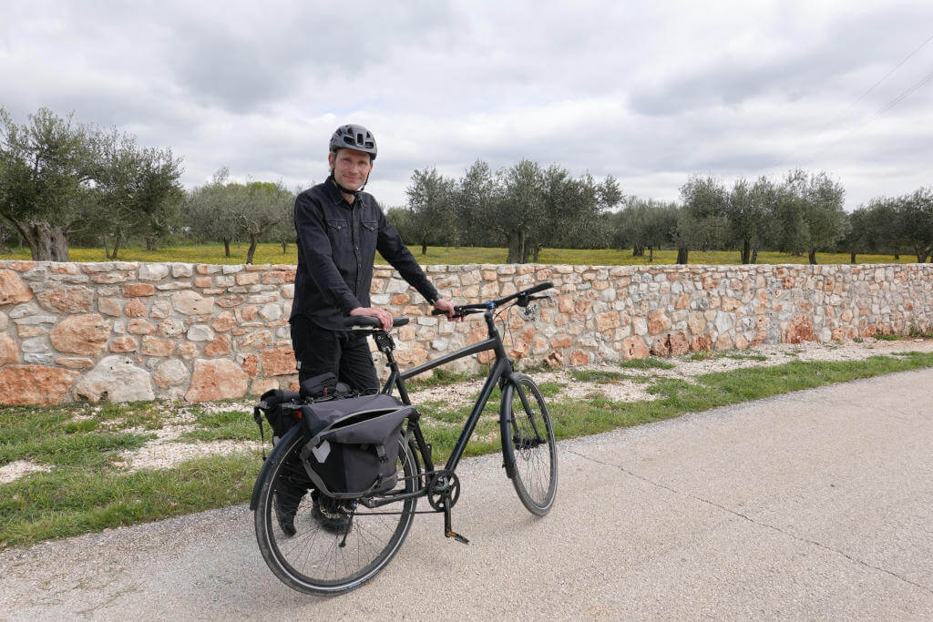 Portrait während unserer Radtour.